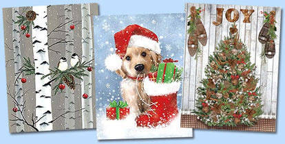 Boxed Christmas Note Card & Holiday Notelet Sets