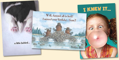Happy Belated Birthday Cards