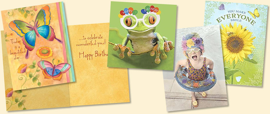 Beautiful World Greetings Card, just because card, birthday card,  friendship card