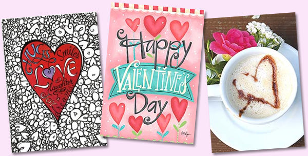 VALENTINE CARDS Sets Watercolor Valentine Card, Cute Valentine Card, I Love  You Valentine Card, Card Set, 