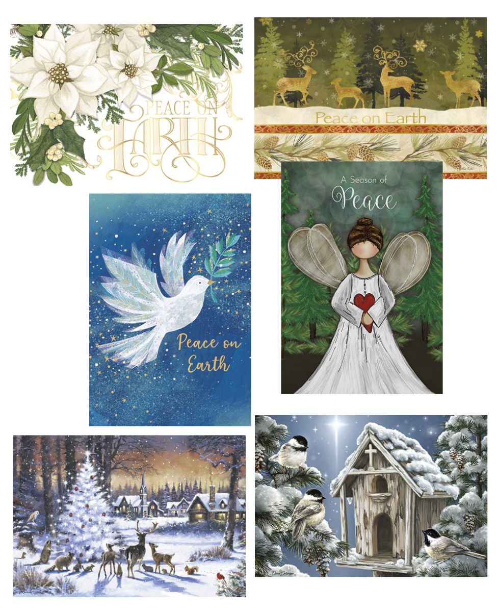 Peace on Earth Christmas Card Value Assortment