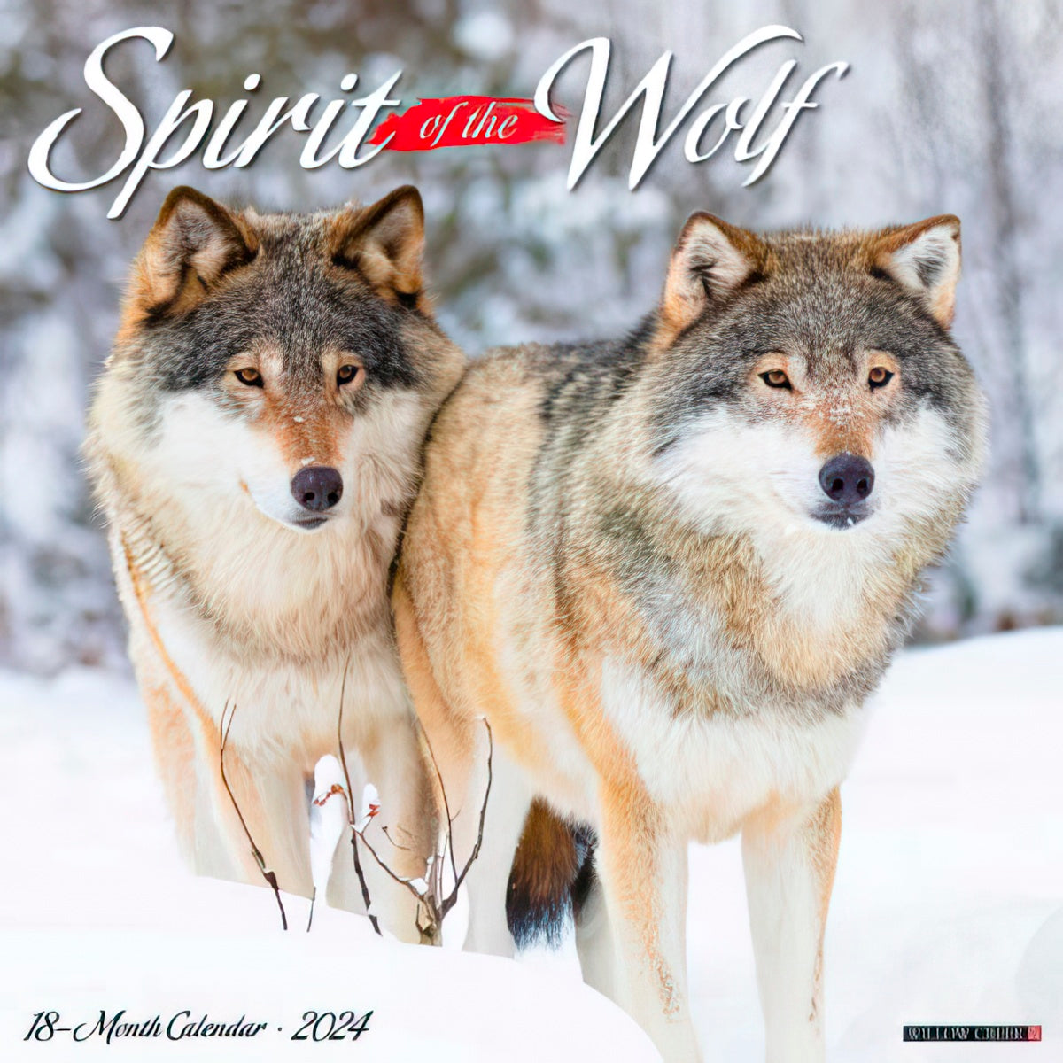 Spirit of the Wolf 2024 Wall Calendar