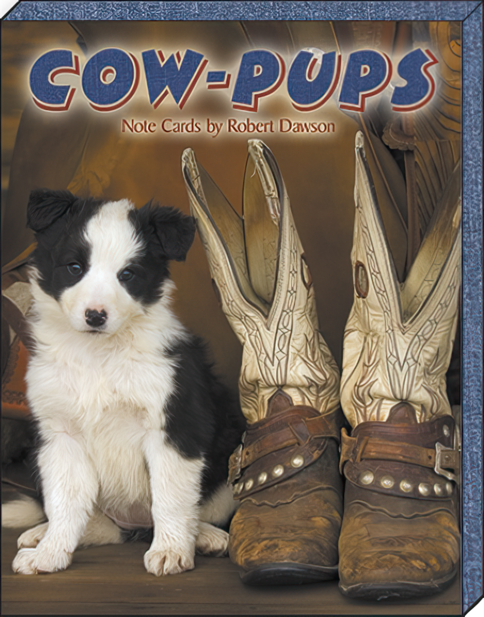 Cow Pups by Robert Dawson