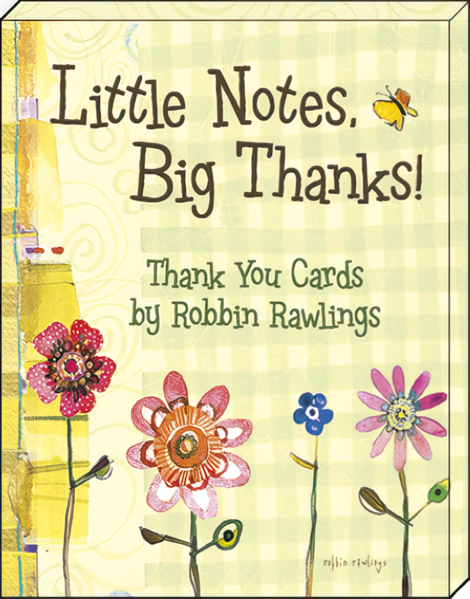 Little Notes, Big Thanks by Robbin Rawlings