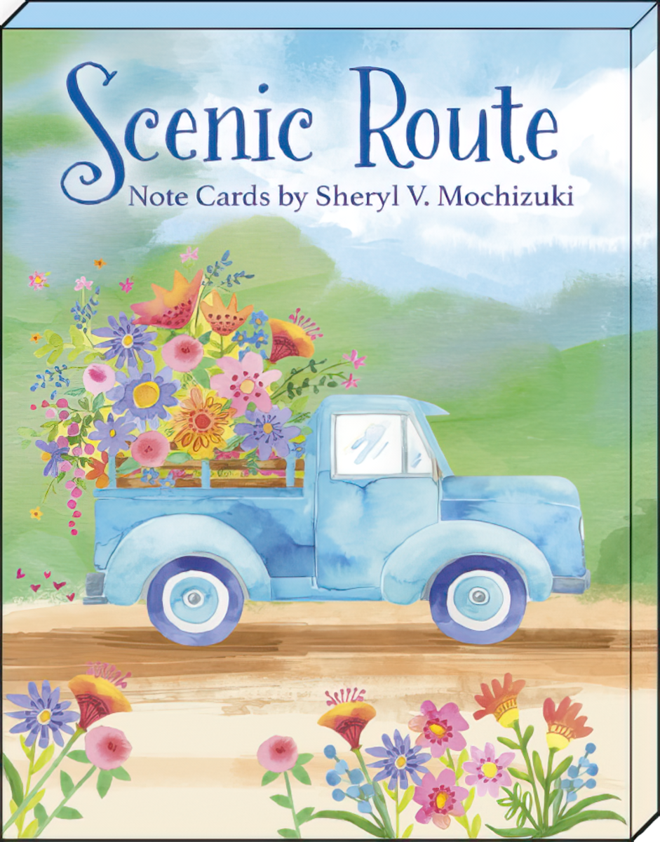Scenic Route Note Cards by Sheryl Mochizuki
