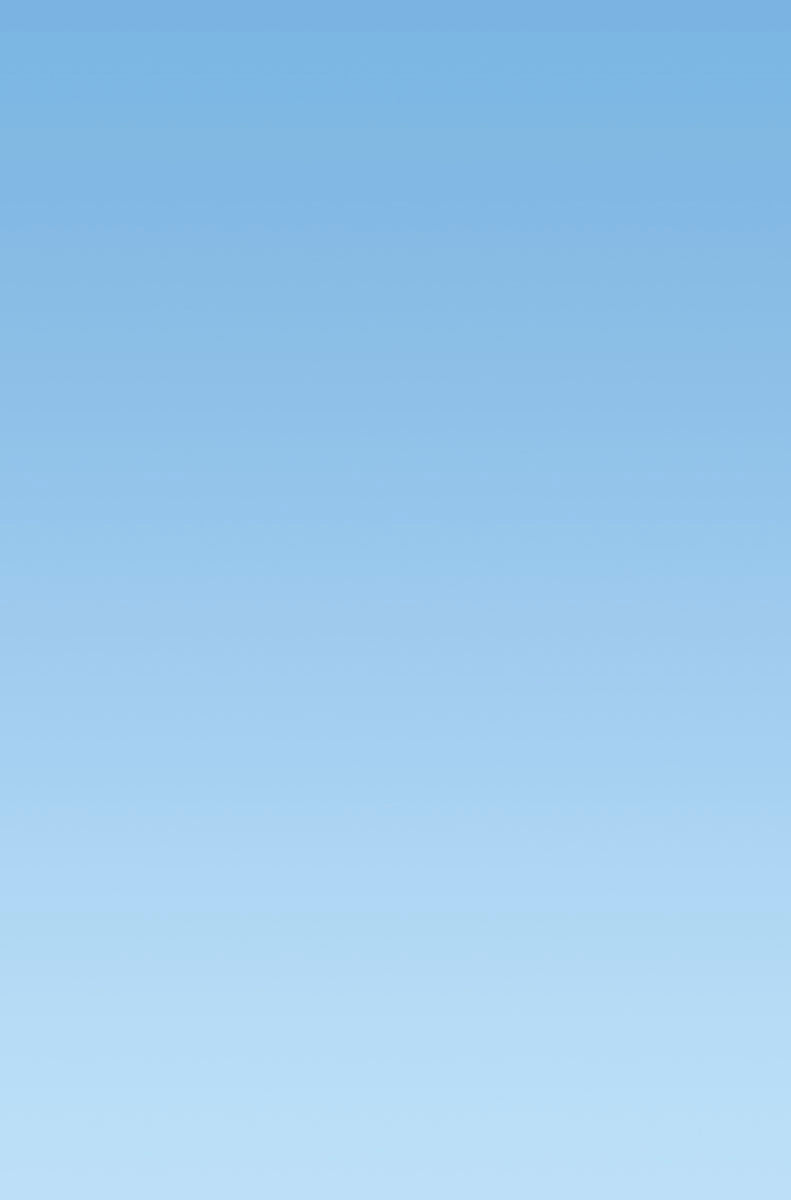 A clear, bright blue sky with soft white clouds, suitable as a background for any message or design.