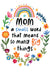 Rainbow with Floral Wreath Mother's Day Card