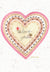 Heart Inside Heart Valentine's Day Card