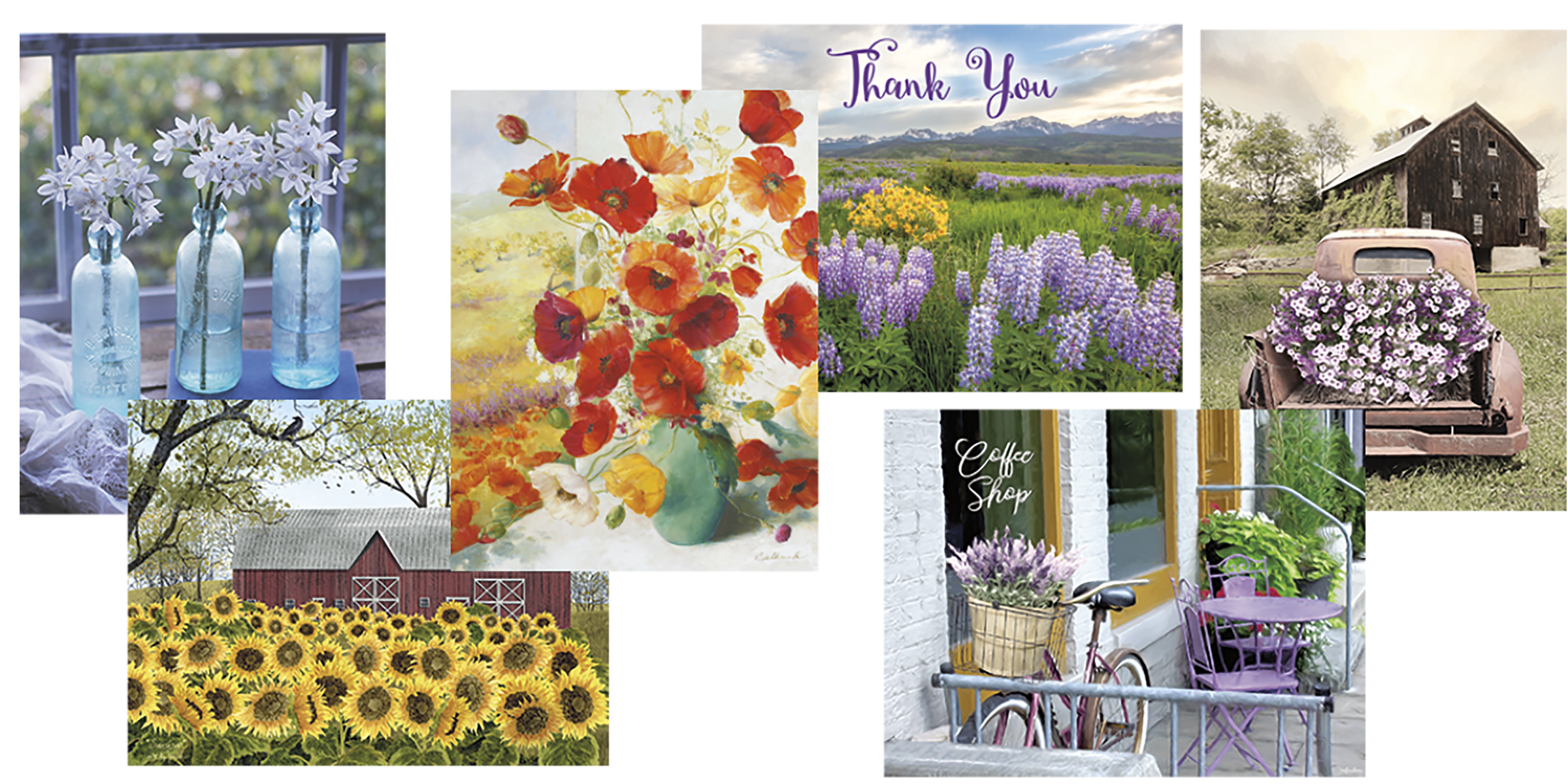 Florals Blank Note Card Assortment
