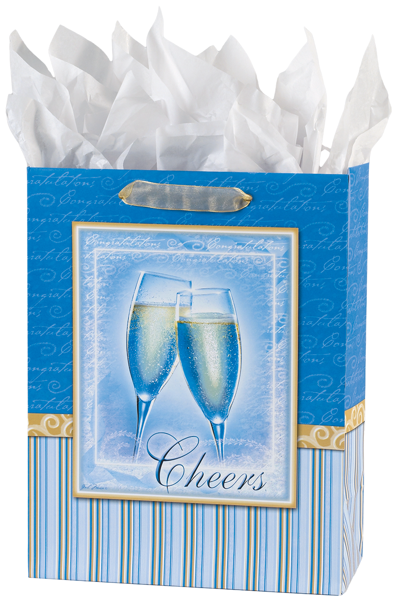 Cheers Gift Bag Set - Large