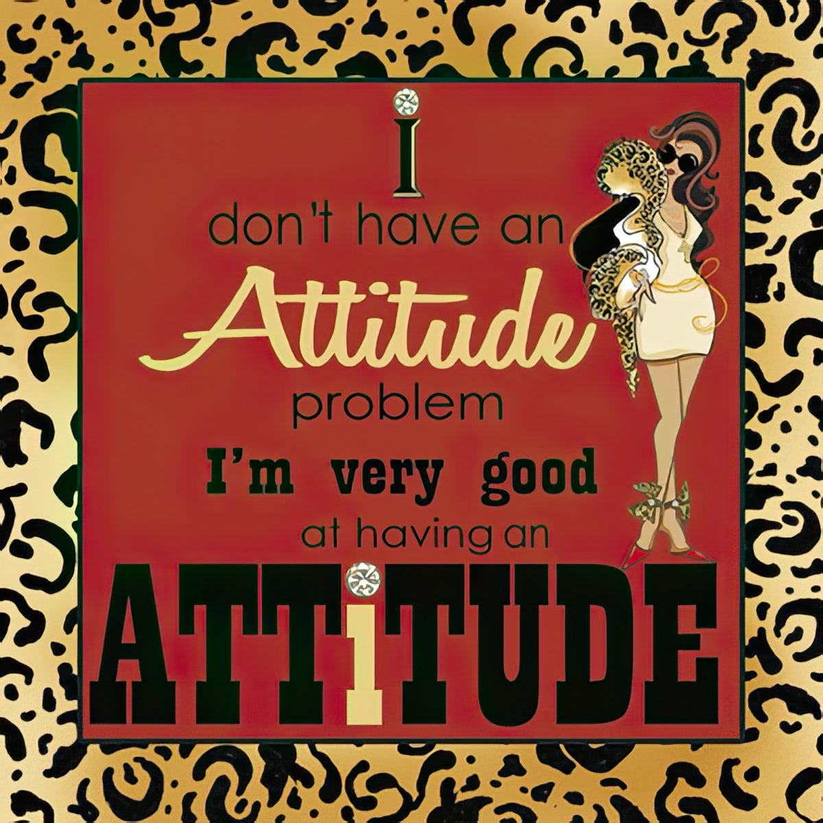 I don't have an Attitude problem...