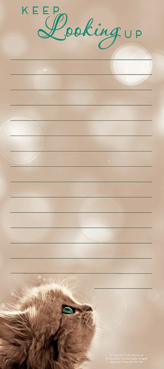 Keep looking Up Magnetic List Pad