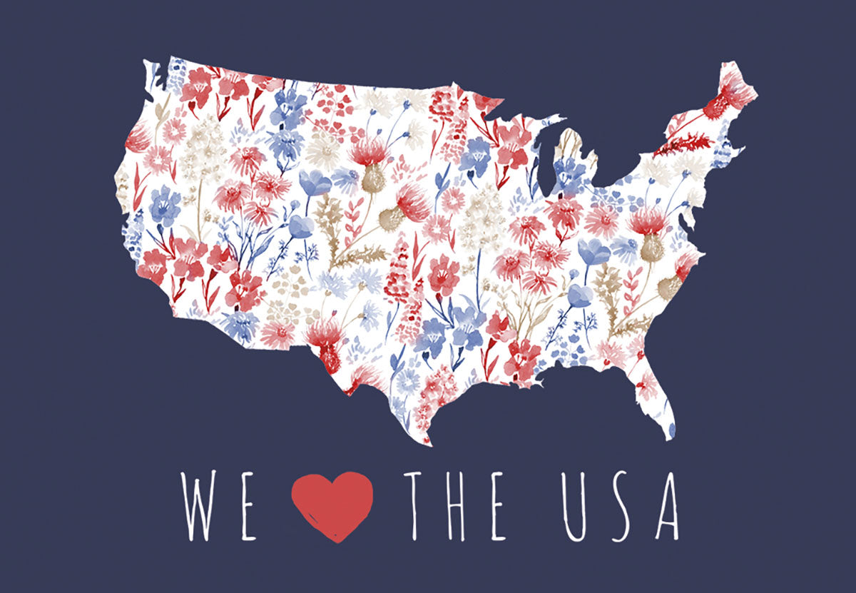 We Love The USA - America 250 Magnet