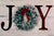 JOY with Christmas Wreath - Boxed Christmas 3D Note Cards