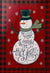 Snowman Greeting - Boxed Christmas 3D Note Cards