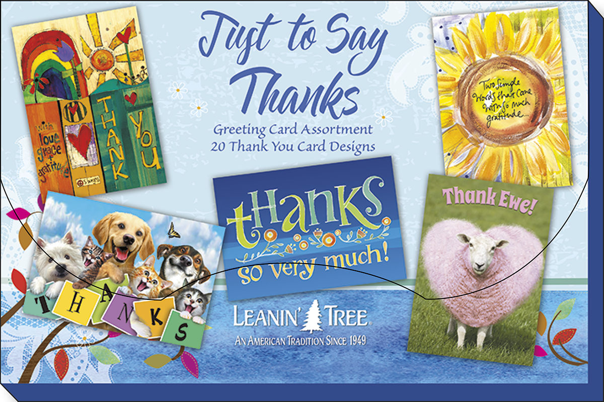 Just To Say Thanks Greeting Card Assortment