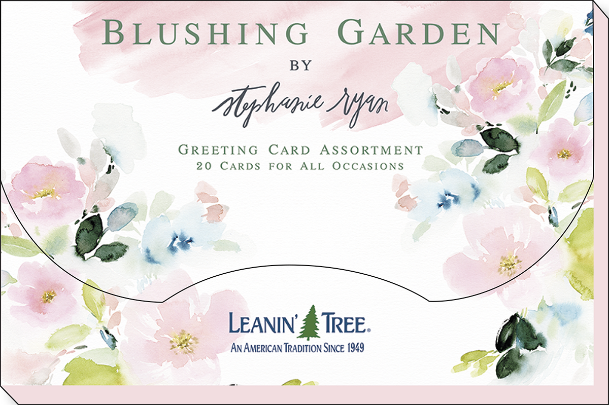 Blushing Garden by Stephanie Ryan Greeting Card Assortment