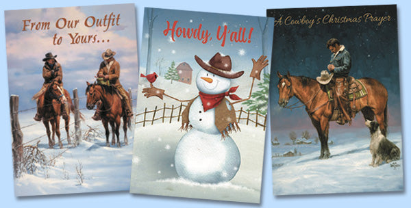 Western Christmas Cards