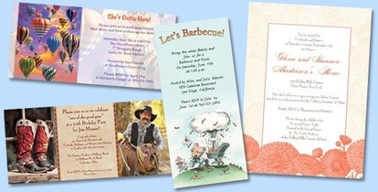 Personalized Party Invitations for Special Occasions and Events