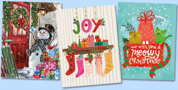 Boxed Christmas Notelet Sets