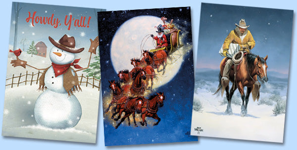 Western Christmas Cards