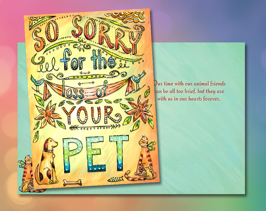 Greeting Card > Pet Sympathy