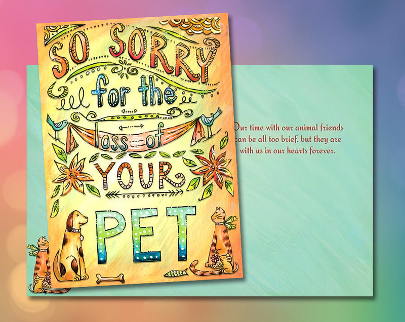 Greeting Card > Pet Sympathy