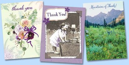 Simple, yet Sincere, Thank You Cards