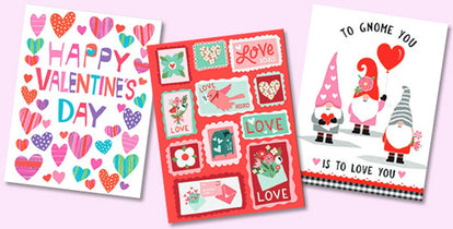 Valentine Note Card Sets