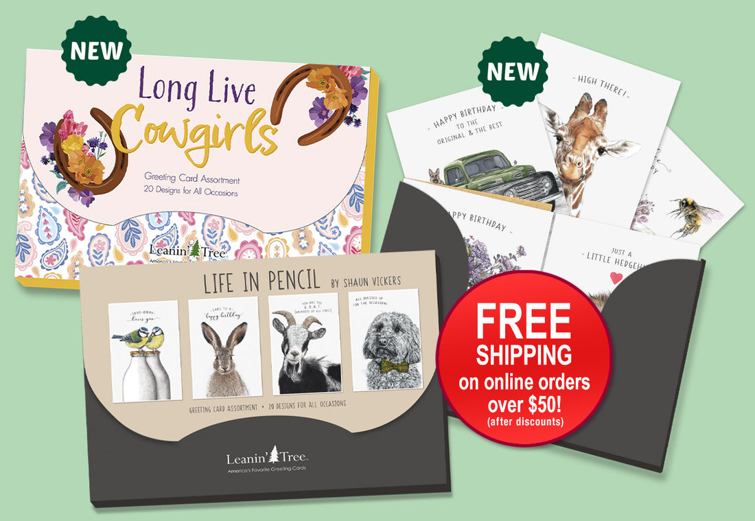 Greeting Cards, Holiday Cards & Gifts | Leanin' Tree