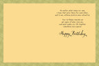 Inside of a romantic greeting card for a husband, with loving sentiments: 'No matter what comes our way... I love you... Happy Birthday.'