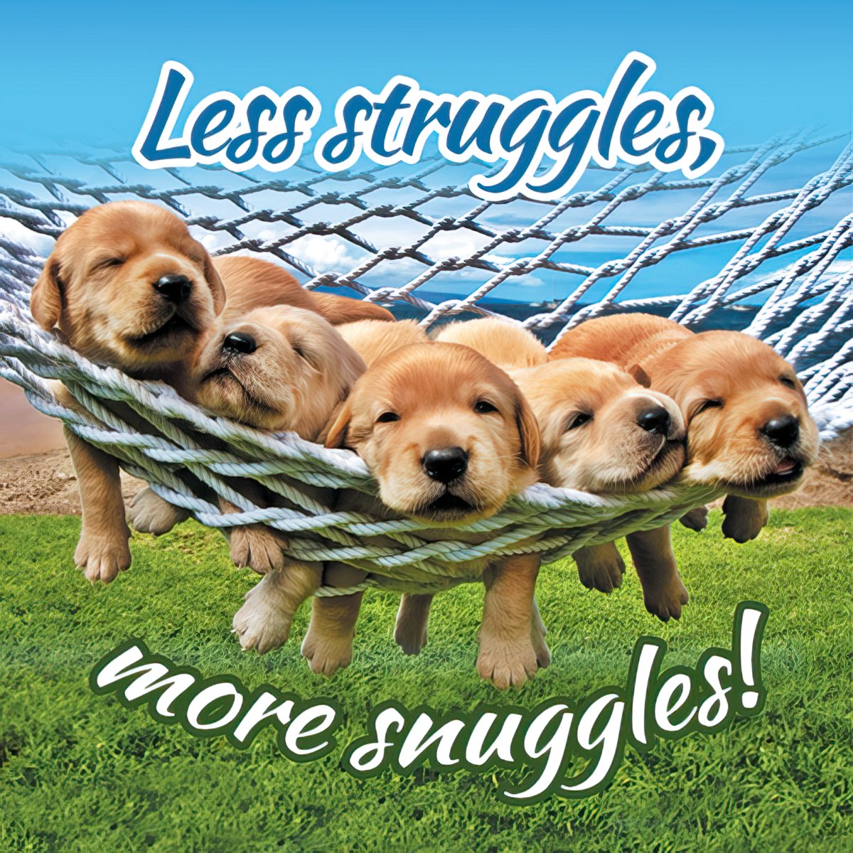 Less struggles, more snuggles!