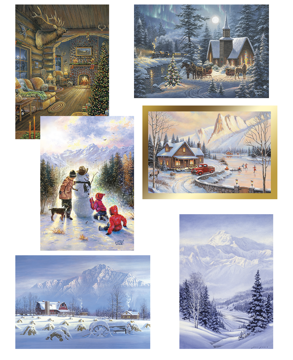 Christmas in the Mountains Card Value Assortment