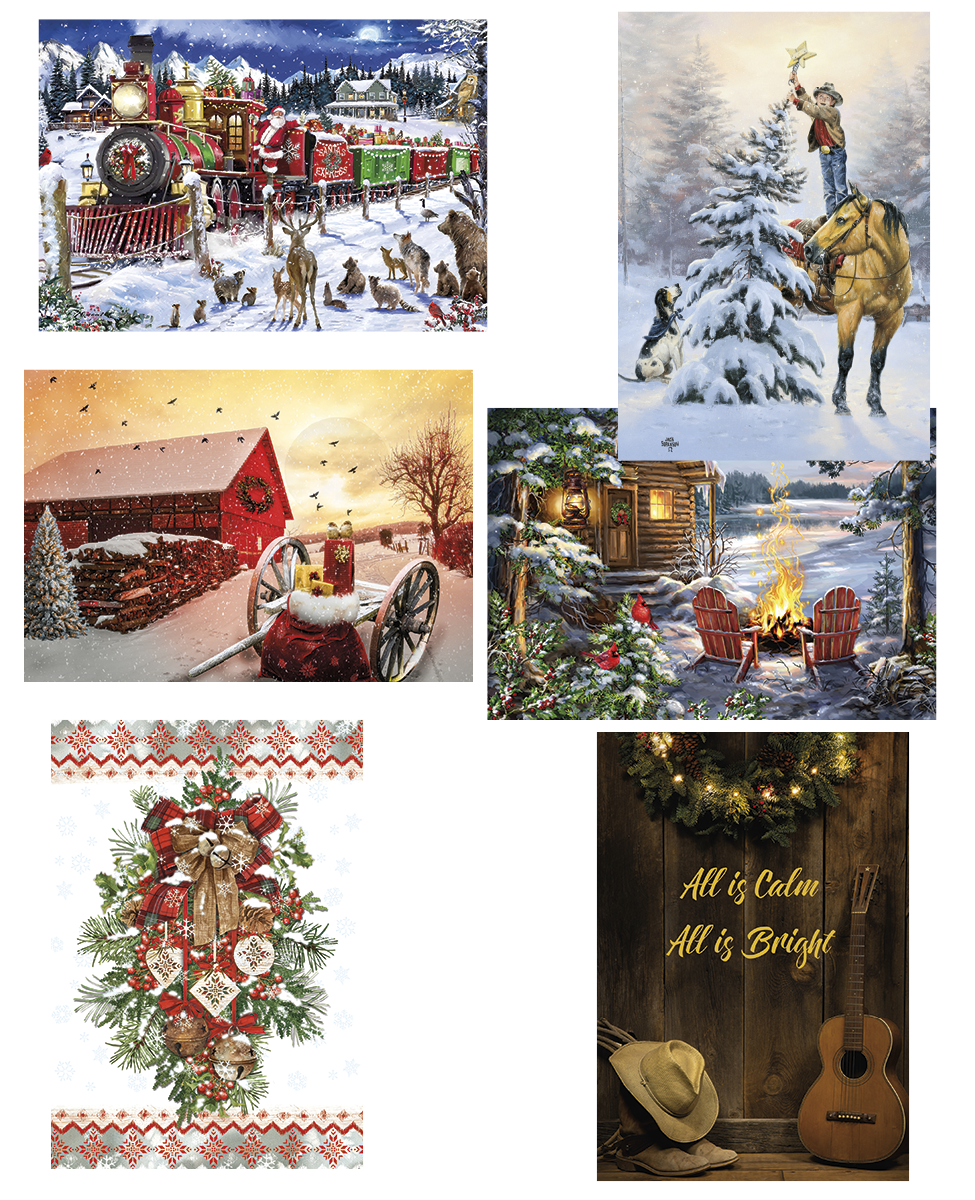 Best of the West Christmas Card Value Assortment