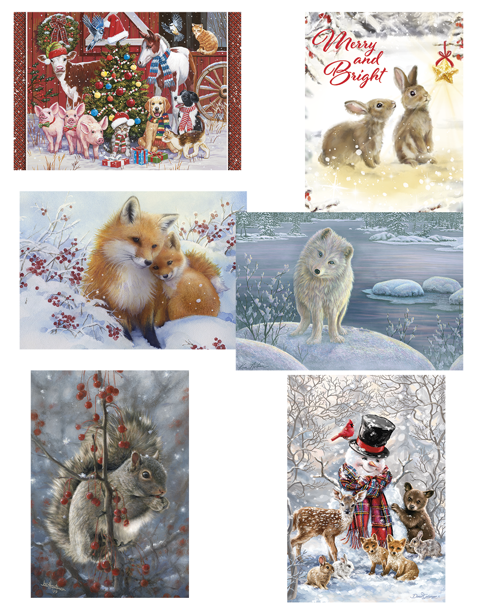 Christmas Critters Card Value Assortment