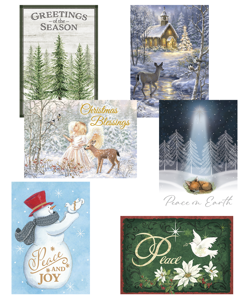 Peace on Earth Christmas Value Pack Assortment