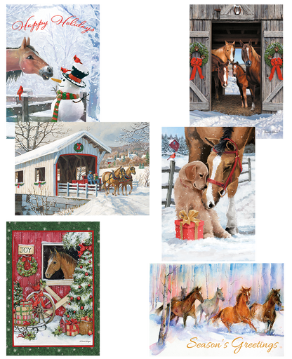 Holiday Horse Christmas Value Pack Assortment