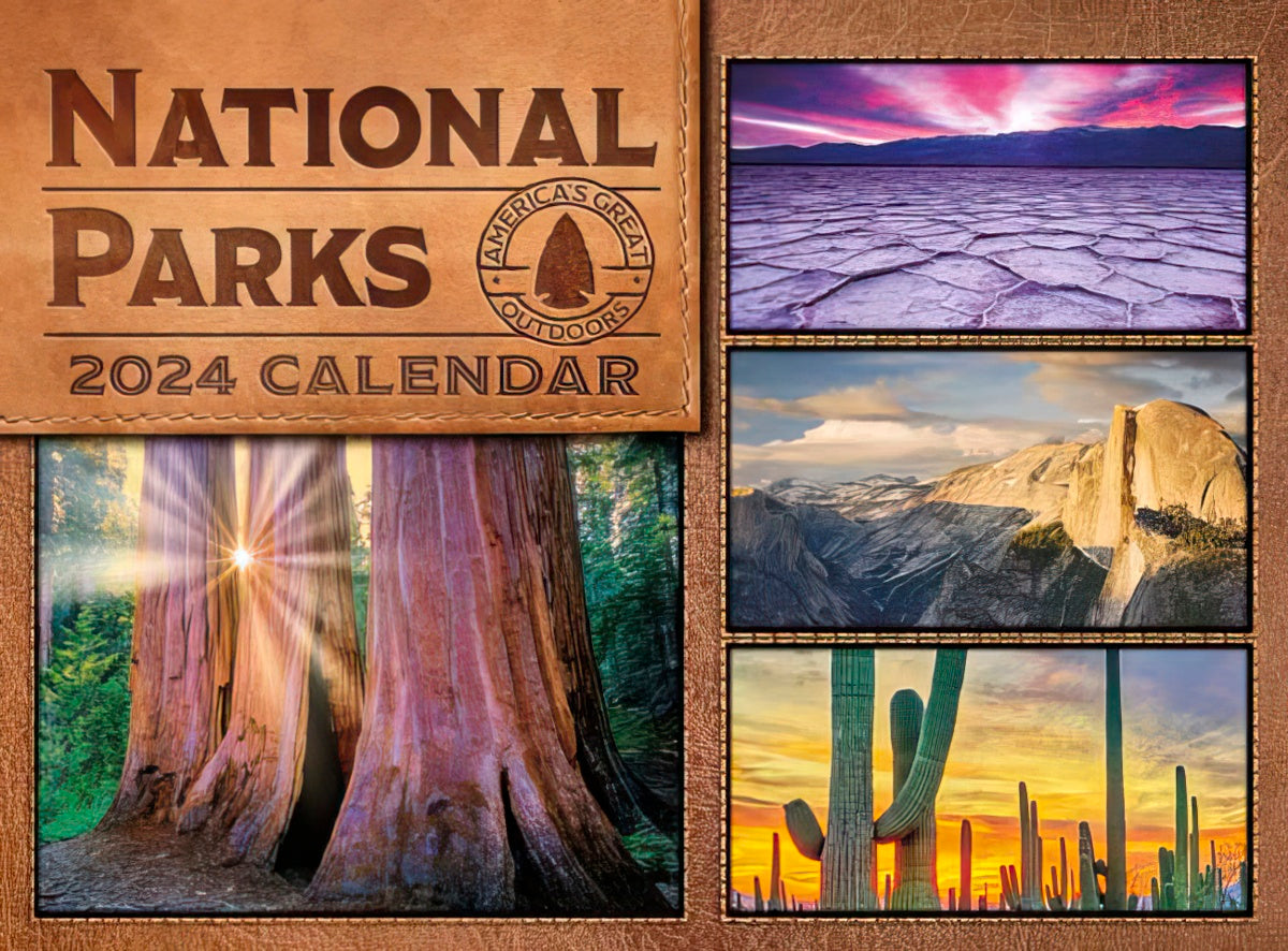 National Parks 2024 Spiral-Bound Wall Calendar