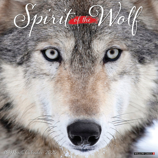 Spirit of the Wolf 2025 Wall Calendar