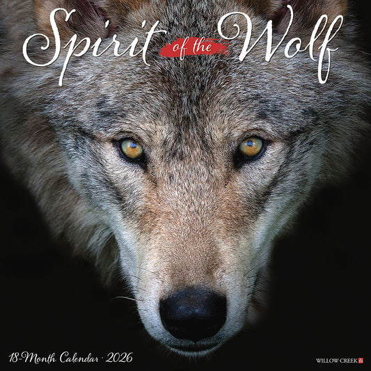 Spirit Of The Wolf 2026 Wall Calendar