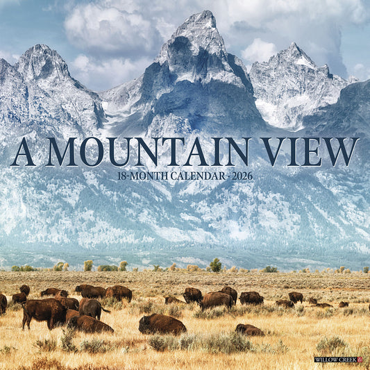 A Mountain View 2026 Wall Calendar