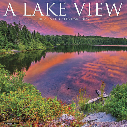 A Lake View 2026 Wall Calendar