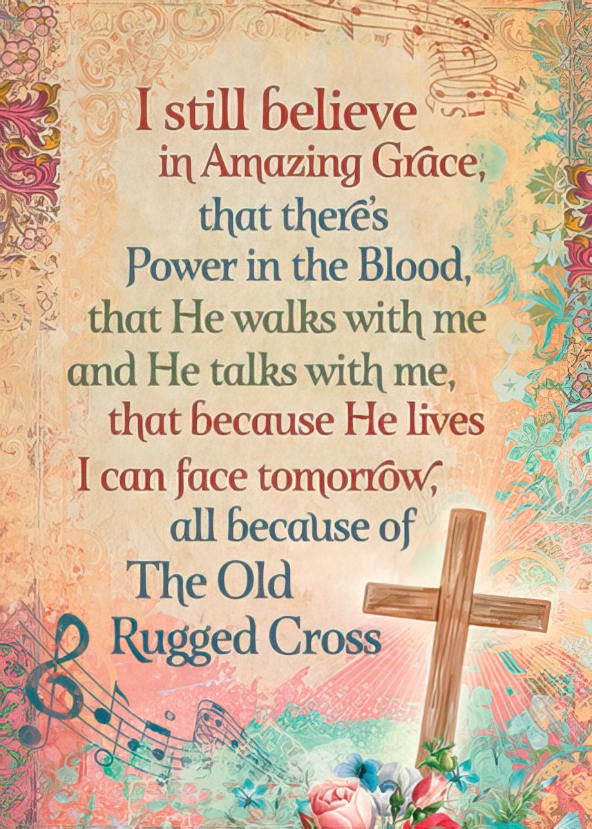 I still believe in Amazing Grace...