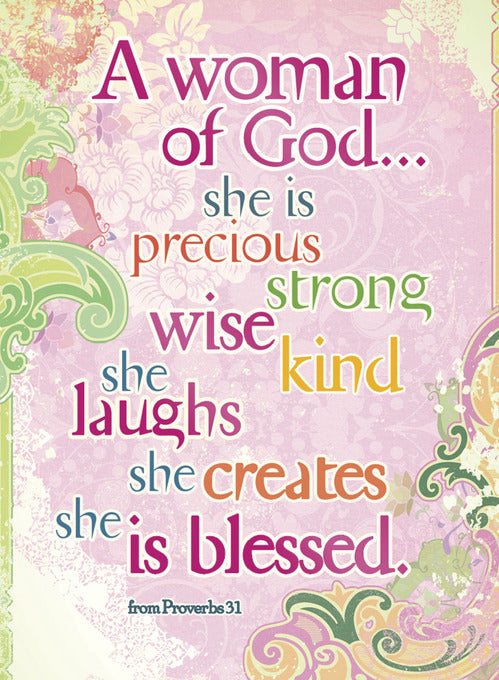 A woman of God...