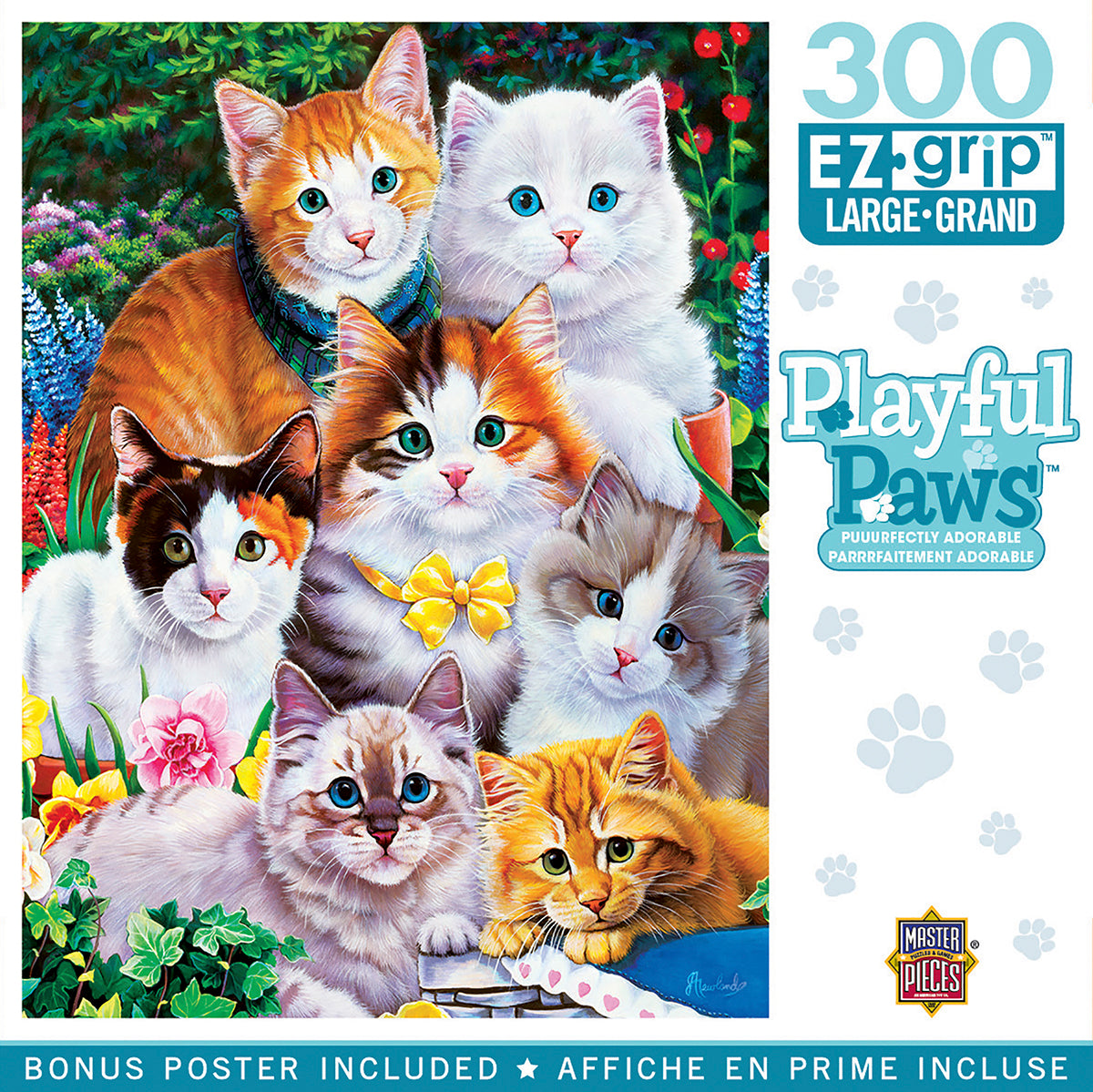 Puuurfectly Adorable Playful Paws Puzzle