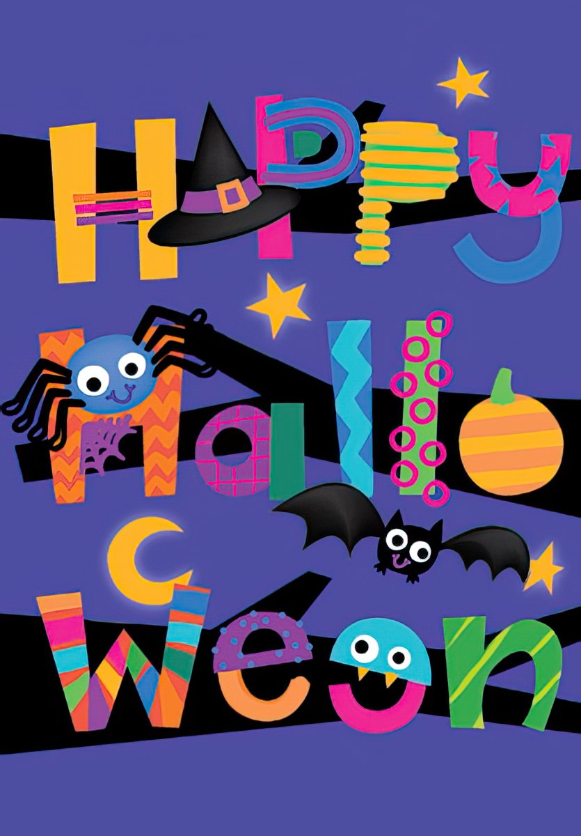 Hope it's lots of spooky, kooky, silly, goofy, fun!