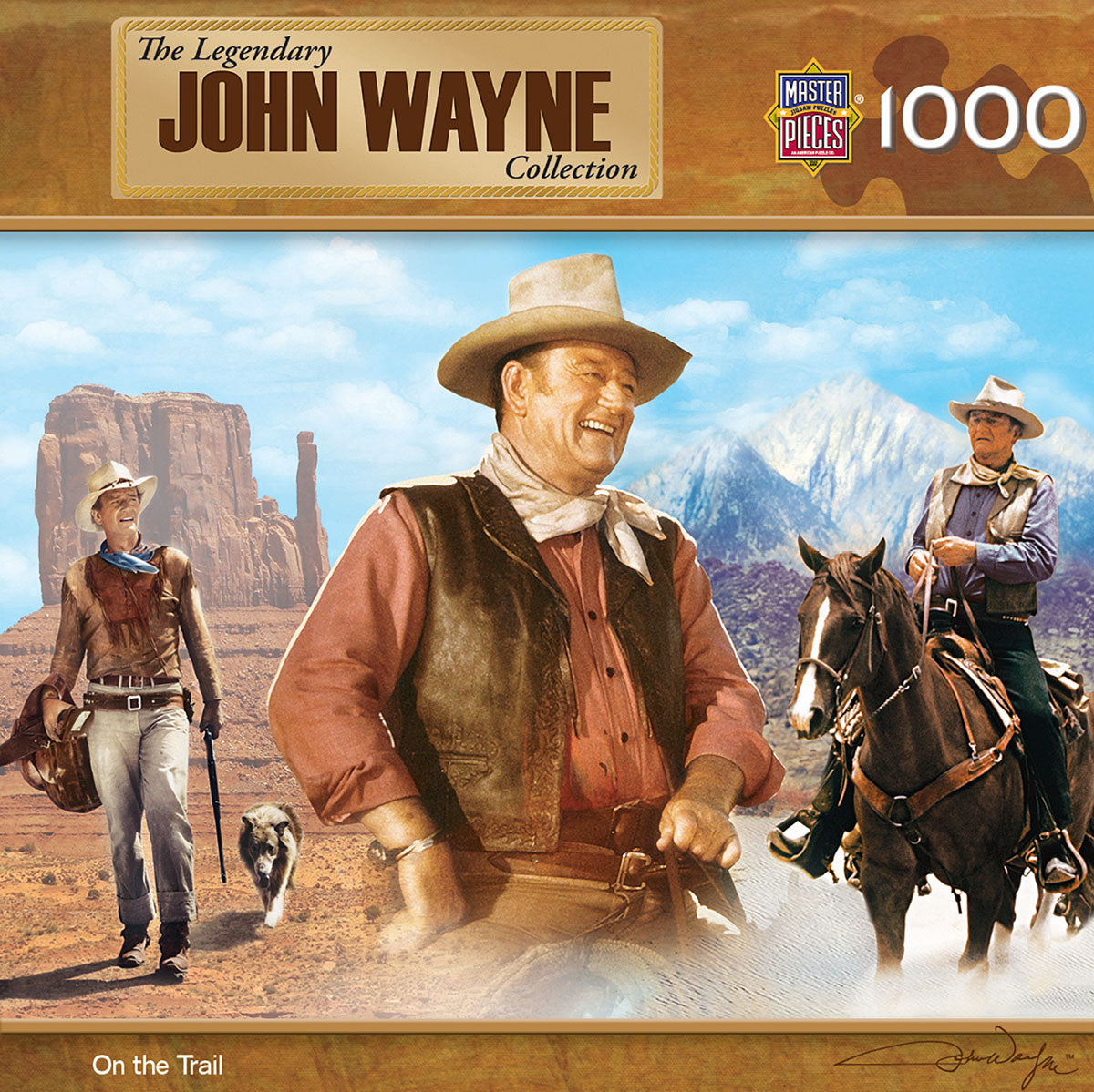 On the Trail John Wayne Puzzle