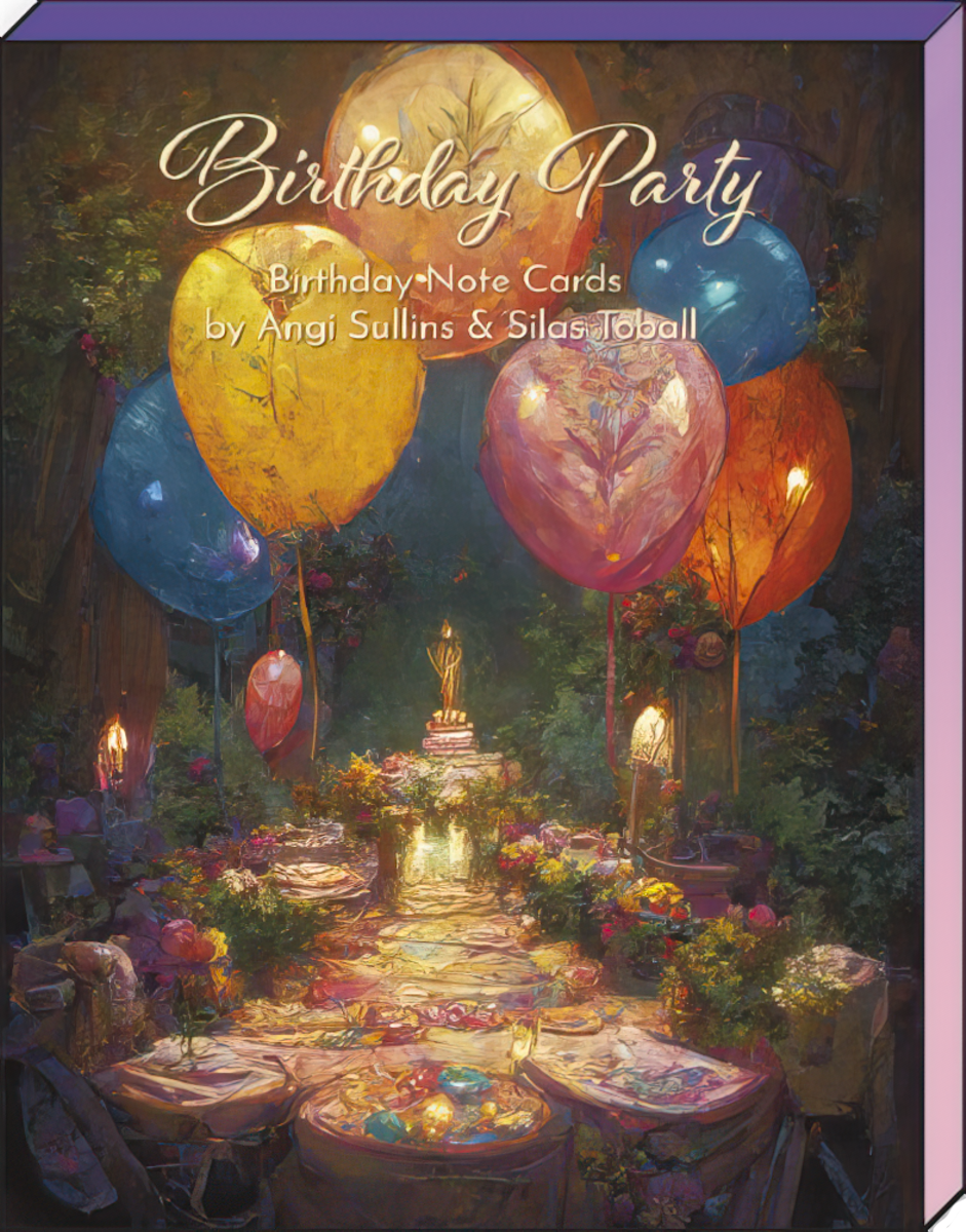 Birthday Party Greeted Note Card Assortment