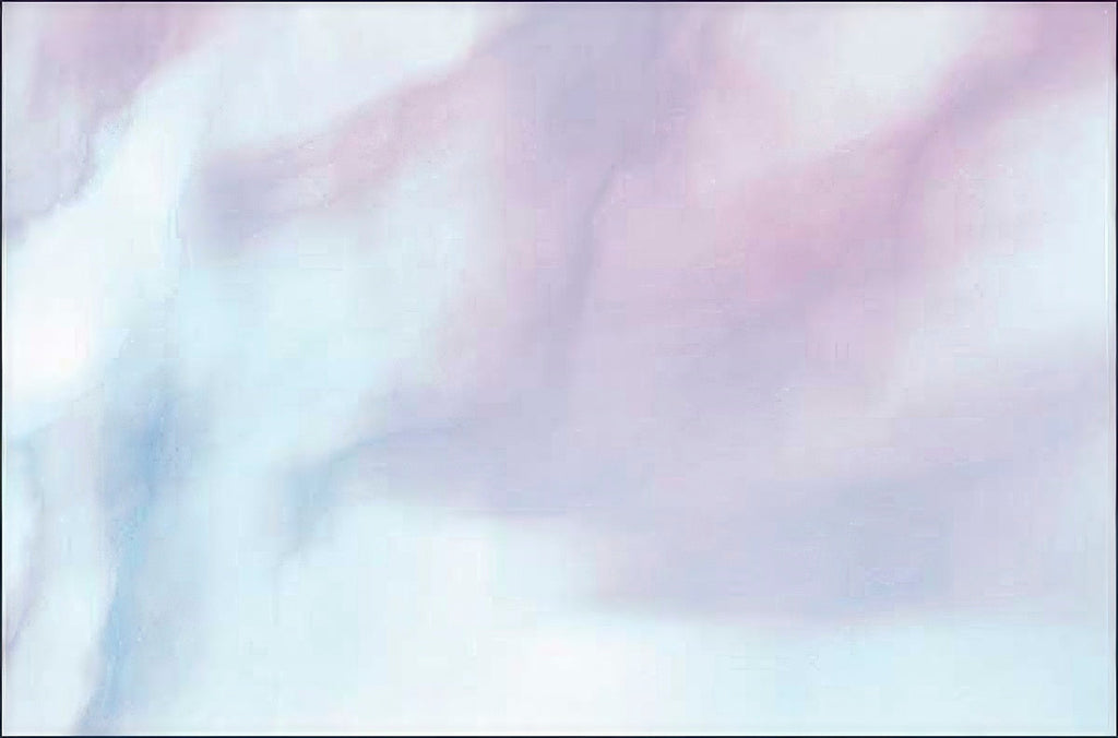 Soft pastel watercolor background in blue and purple hues, ideal for elegant card design.