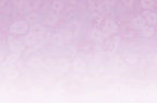 A soft gradient background texture transitioning from light lavender purple to white, with faint, blurred floral patterns suggesting a subtle bloom.